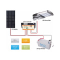 Solar-LED-Straßenlaterne-Kopf der Solarbeleuchtung 12V 24VDC 65W mit Sonnenkollektor und Solarstrom